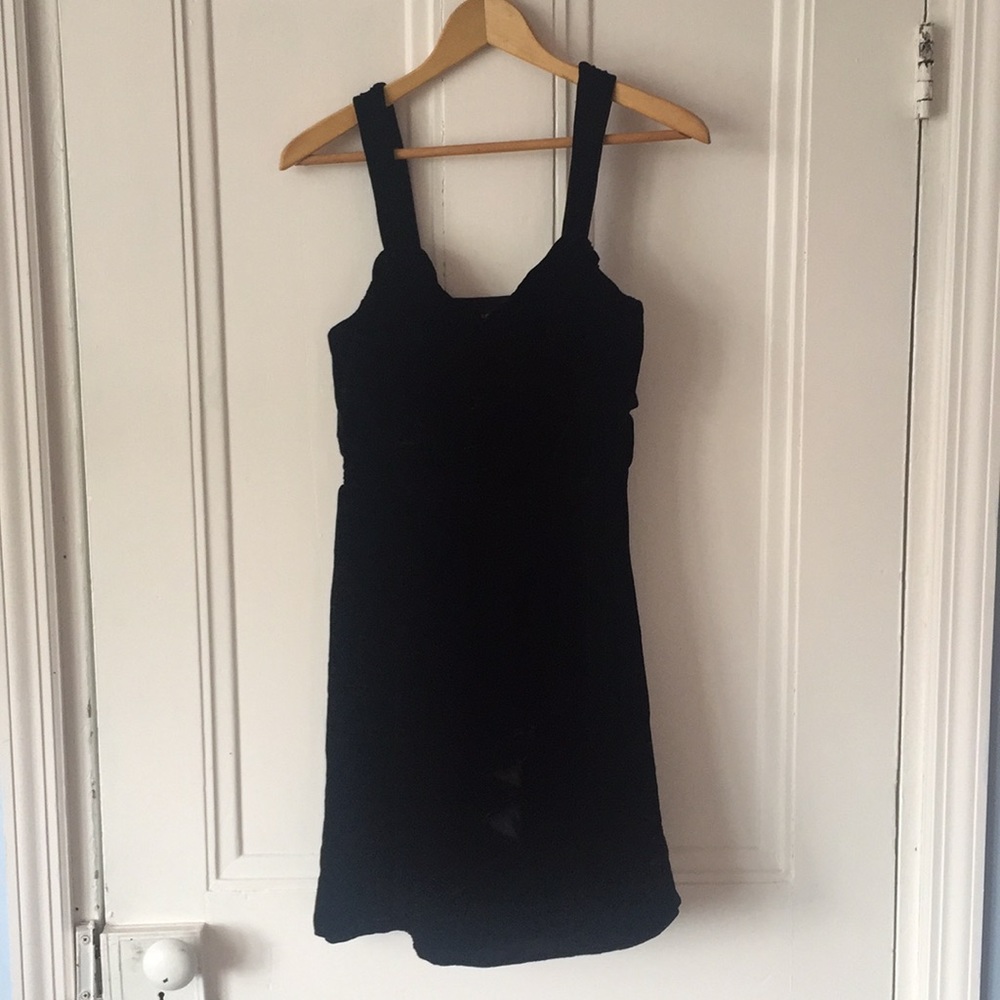 Express Black Velvet Dress Size 10